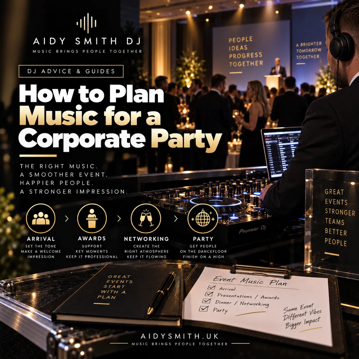 How to Plan Music for a Corporate Party