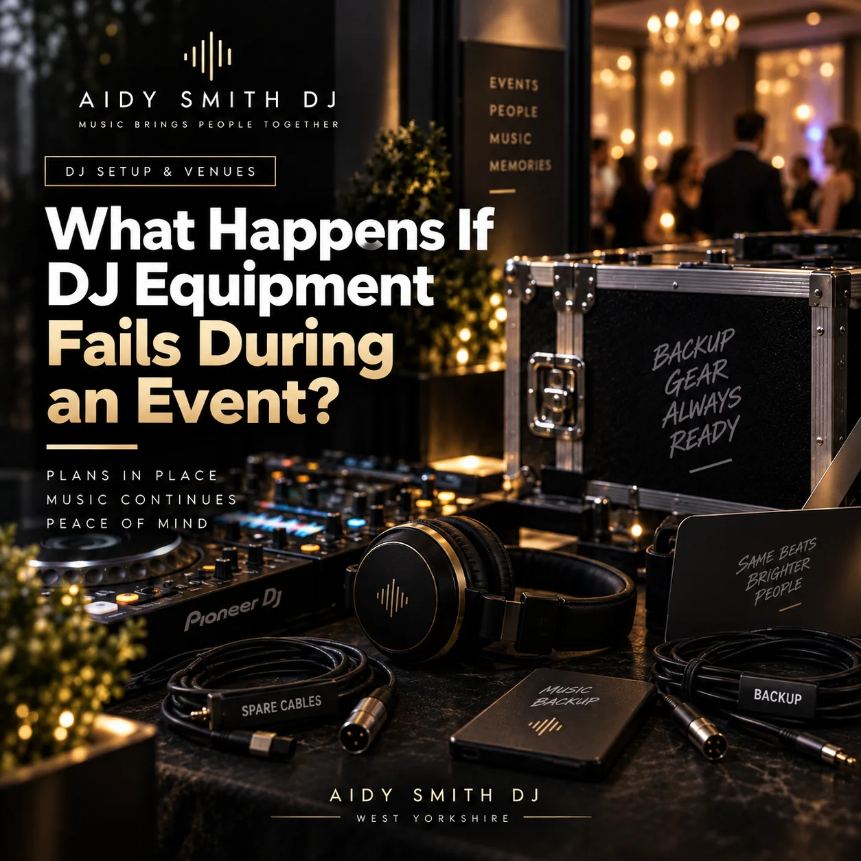 What Happens If DJ Equipment Fails During an Event?