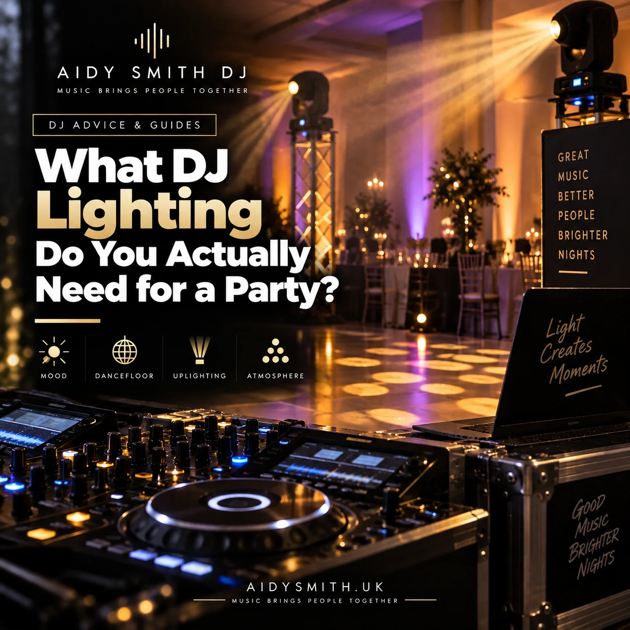 What DJ Lighting Do You Actually Need for a Party?