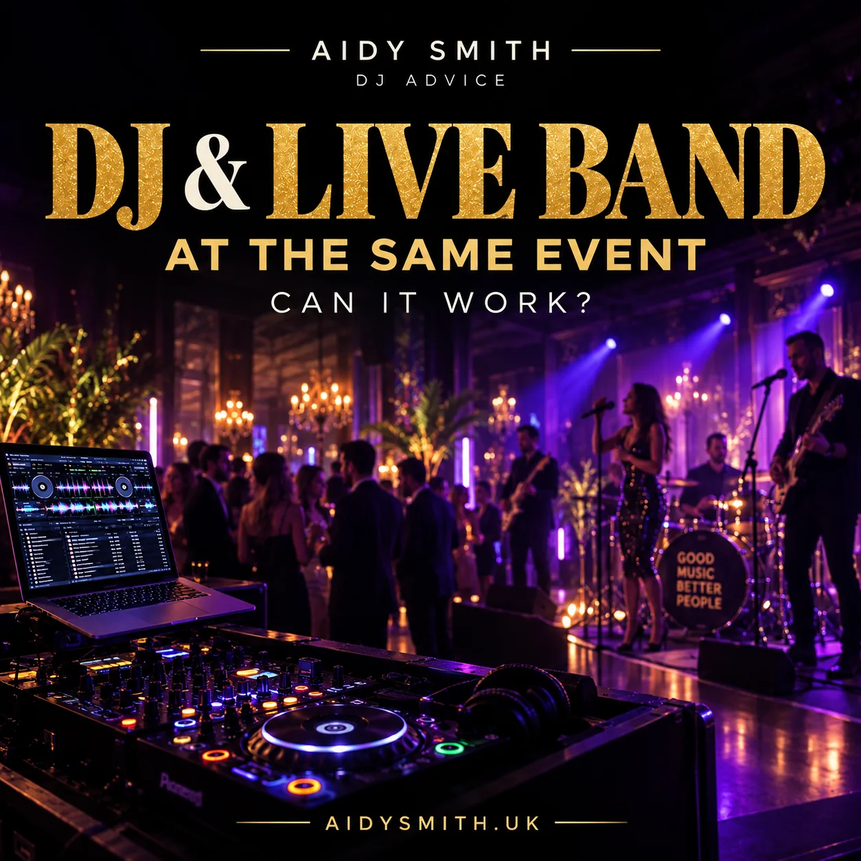 Can You Have a DJ and a Live Band at the Same Event?