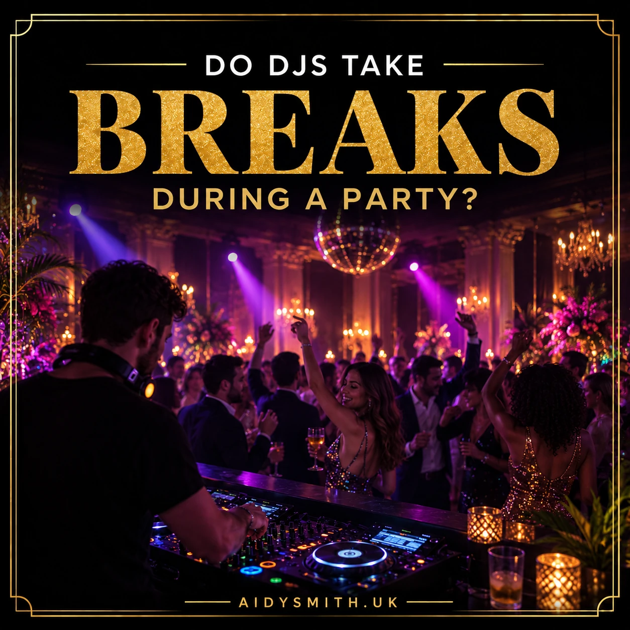 Do DJs Take Breaks During a Party?