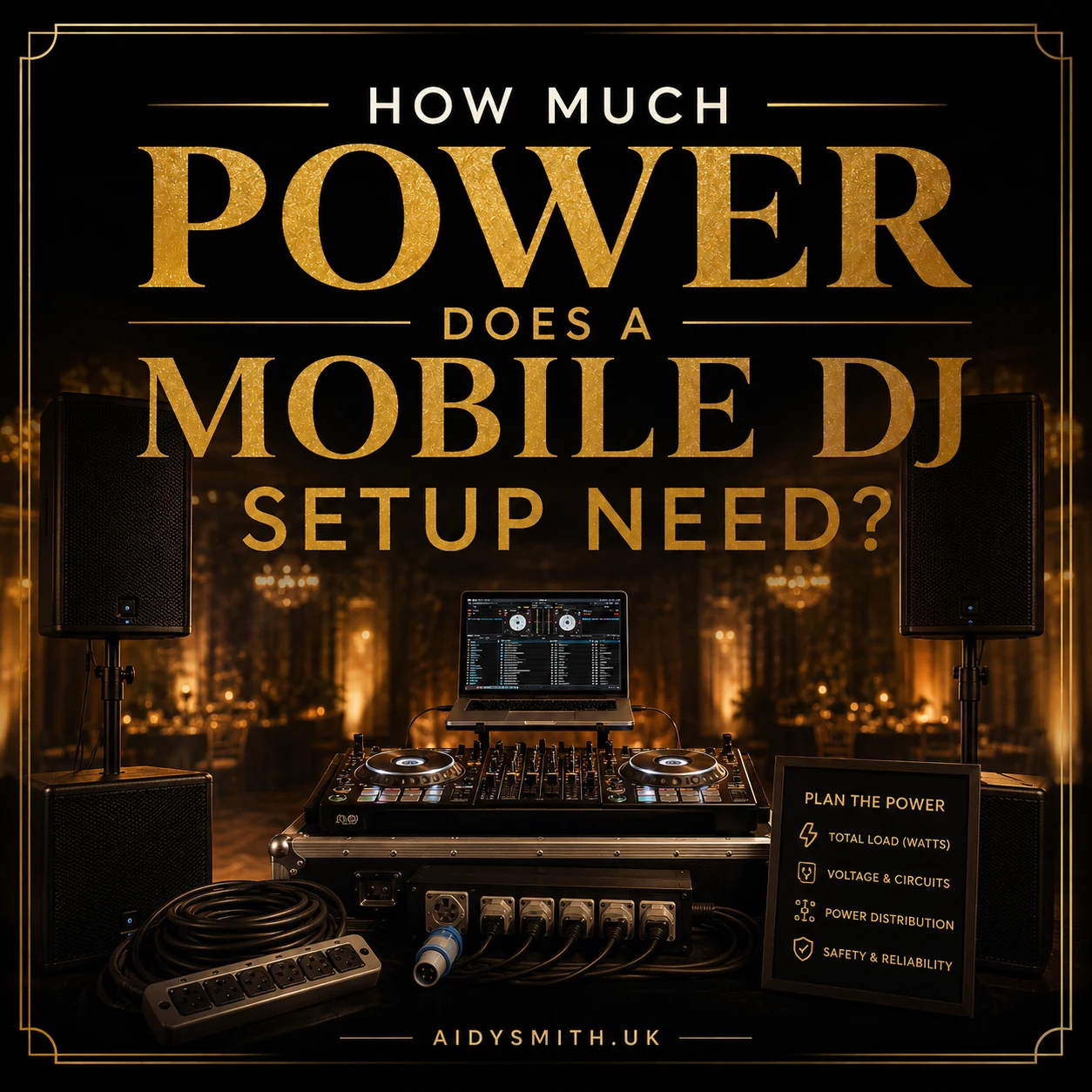 How Much Power Does a Mobile DJ Setup Need?