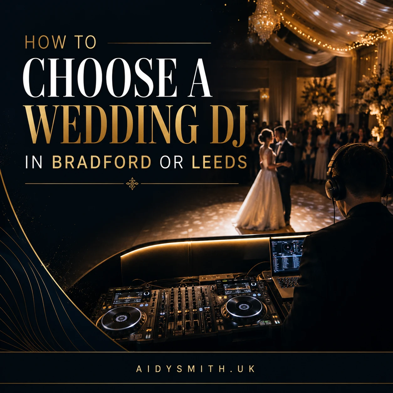 How to Choose a Wedding DJ in Bradford or Leeds
