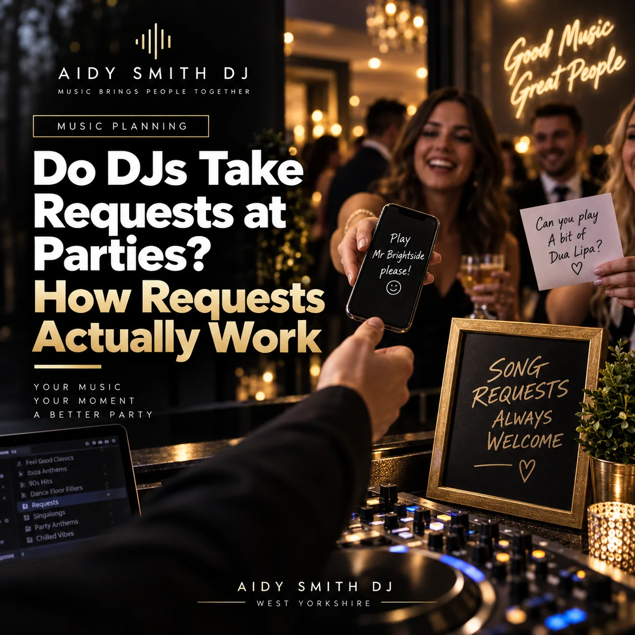 Do DJs Take Requests at Parties? How Requests Actually Work