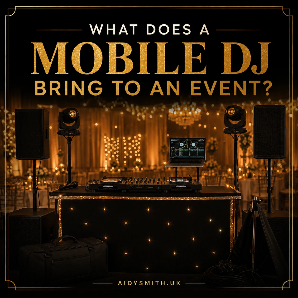 What Does a Mobile DJ Bring to an Event?