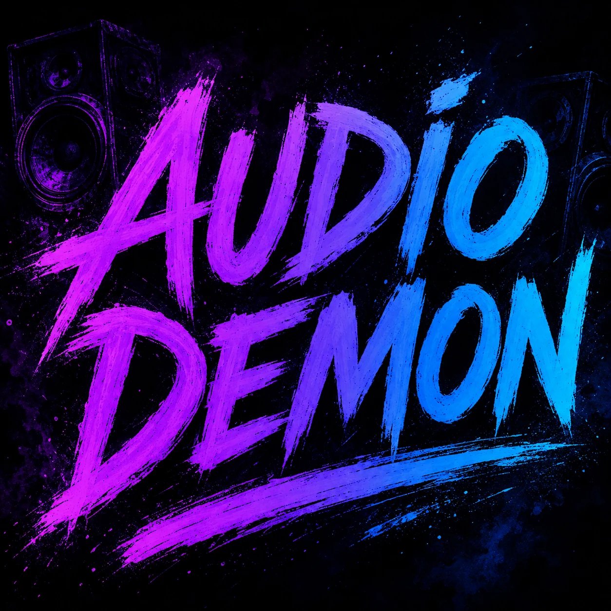 Audio Demon artwork representing Aidy Smith's Bradford drum and bass history